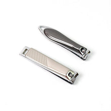 Stainless Steel Folding Portable Large Nail Clippers Nail File (1 Pc / Mix Design)